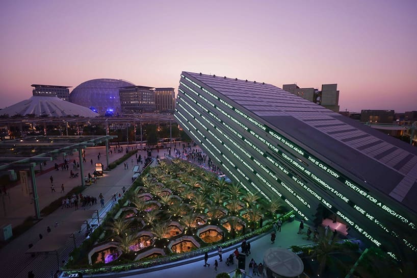 Saudi Arabia pavilion at expo 2020 in Dubai