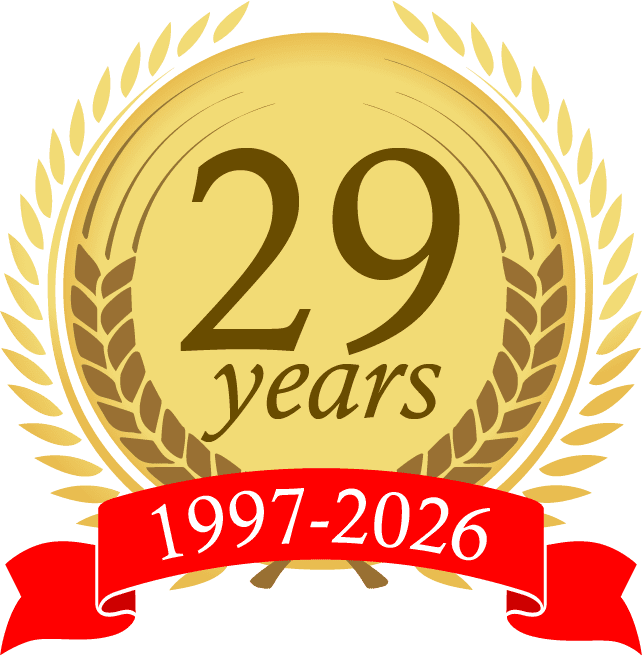 Hill Hiker Inc, 1997 to 2026, 29 years in business anniversary
