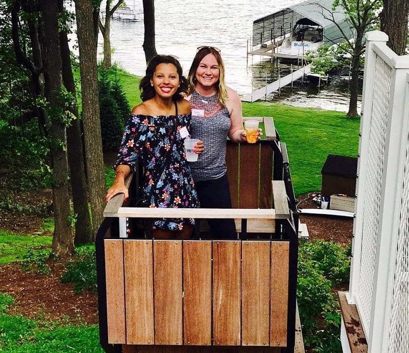 Hill Hiker Lakeshore tram lifts party guests from beach to backyard