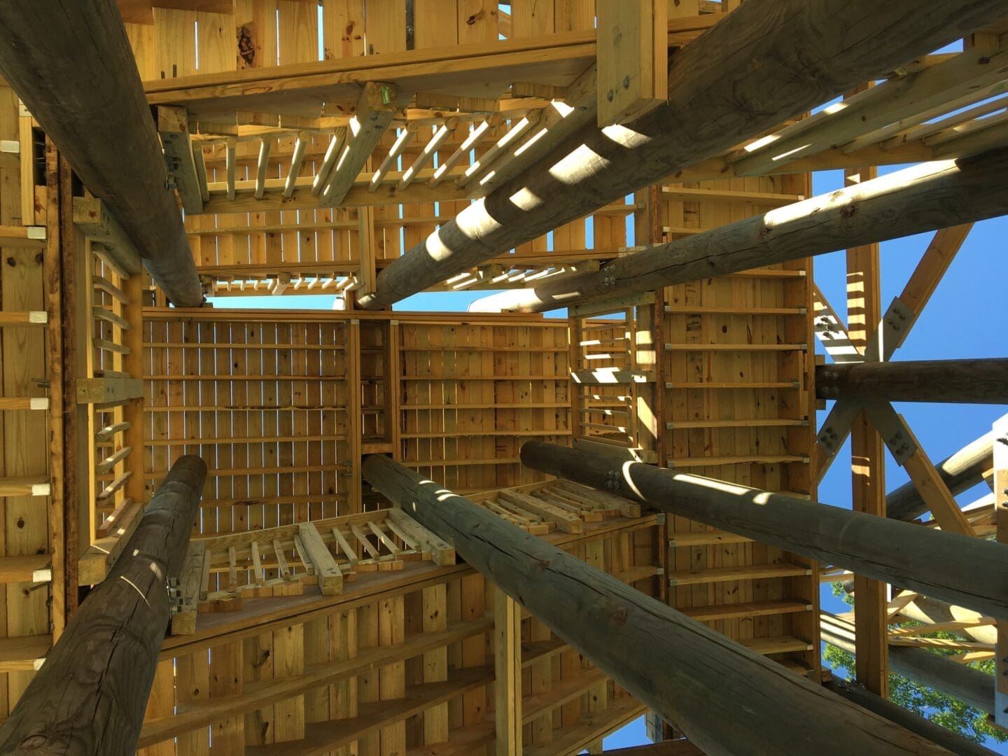 Patuxant River Park Observation Tower Winding Stairs