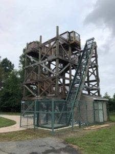 Patuxant River Park Observation tower with Hill Hiker Inclined Elevator