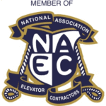 National Association of Elevator Contractors NAEC Member Shield Logo