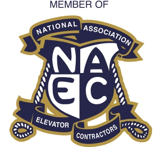 National Association of Elevator Contractors NAEC Member Shield Logo