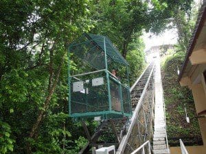 Smithsonian Tropical Research Institute Incline tram project with stainless steel construction in Panama