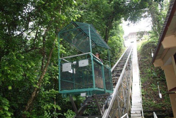 Smithsonian Tropical Research Institute Incline tram project with stainless steel construction in Panama