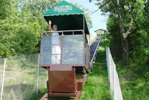 Commercial Outdoor Tram For Golf Course