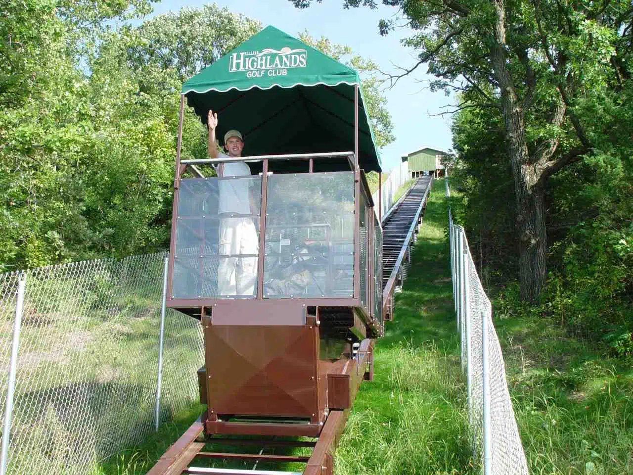 Commercial Outdoor Tram For Golf Course