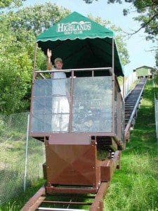 Wisconsin Golf Course Commercial Outdoor Elevator Lift Project With Large Car and Canopy